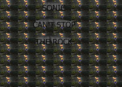 SONIC CAN'T STOP THE ROCK
