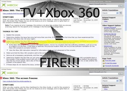 xbox 360 doesnt work near tvs?