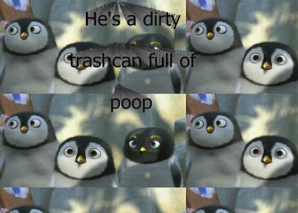 Dirty Trashcan Full of Poop