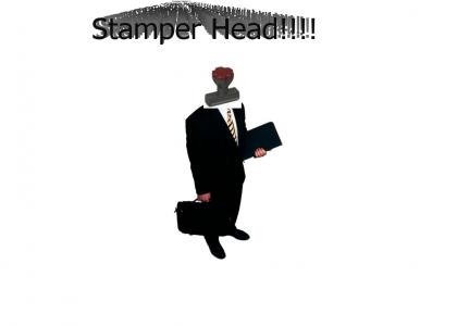 Stamper head