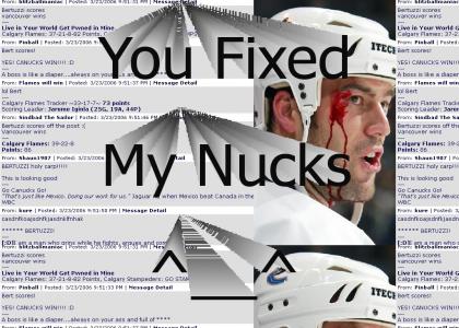 You Fixed My Nucks!