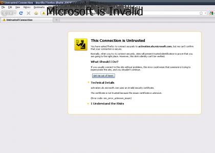 Microsoft is unsecure? O rly?