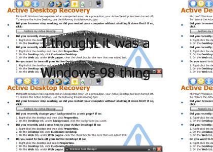 Active Desktop Recovery...on XP?