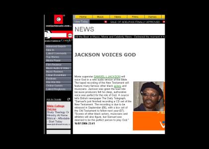 Samuel L. Jackson to Play GOD