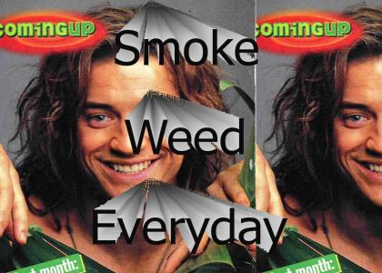 George smokes weed