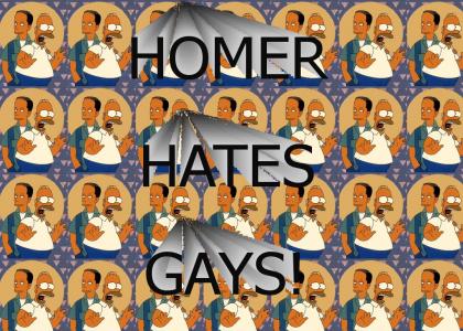 homers thought on gays
