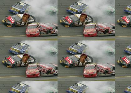 Bill Cosby Wins a NASCAR Race