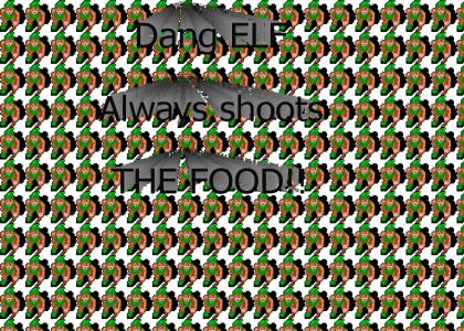 elf shot the food