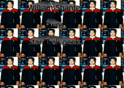 William Shatner pwns Star Trek geeks