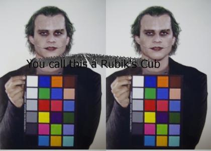 Rubik's Cube Drove The Joker Crazy