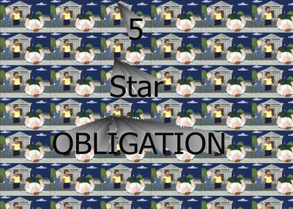Family Guy= 5 Star Obligation