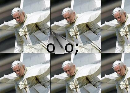 Evil Pope can Fly!!!!
