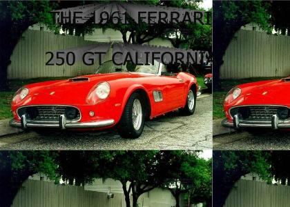 The 1961 Ferrari...