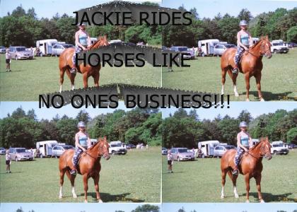 Rides Horses like no ones business!!!