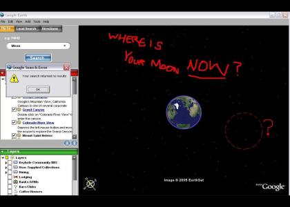 GOOGLE DESTROYED THE MOON!!!