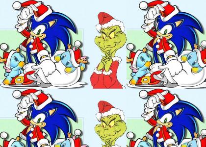 Sonic gives Christmas advice (Featuring The Grinch)