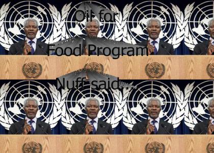 I hate Kofi Annan and the UN