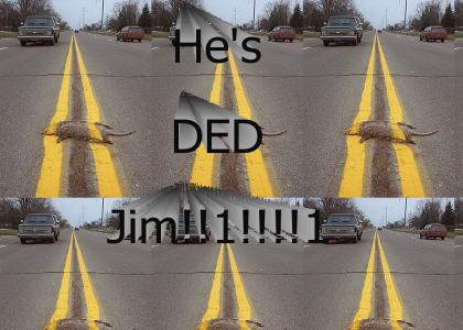 He's dead jim