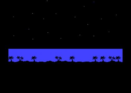 In the heat of the night, 8-bit beach