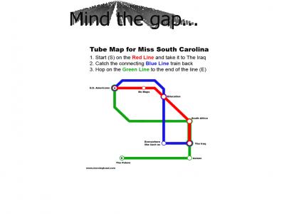 Tube Map for Miss South Carolina