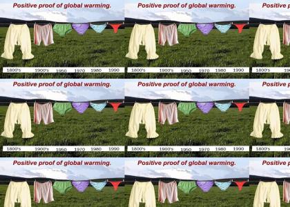 Proof of Global Warming