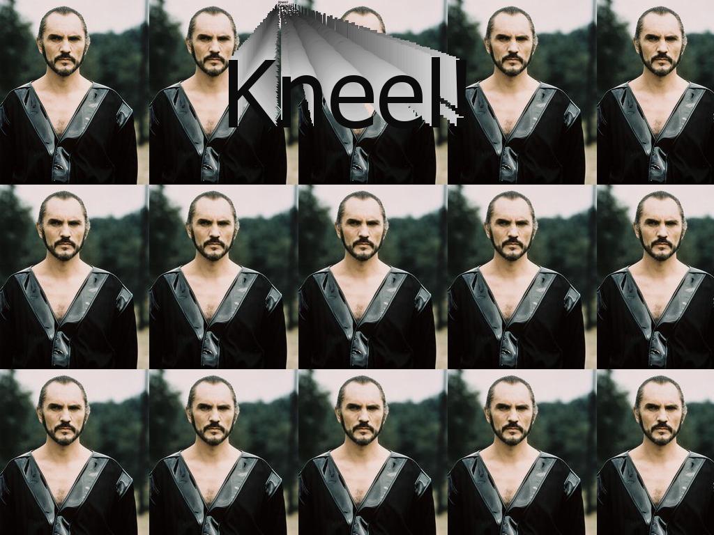 kneel