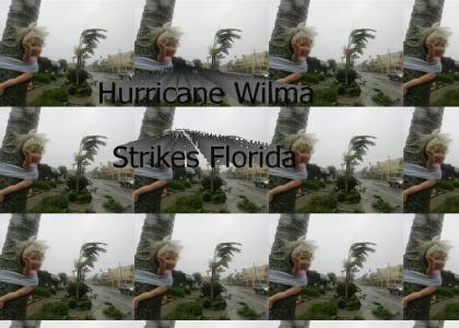 Hurricane Wilma Strikes Florida