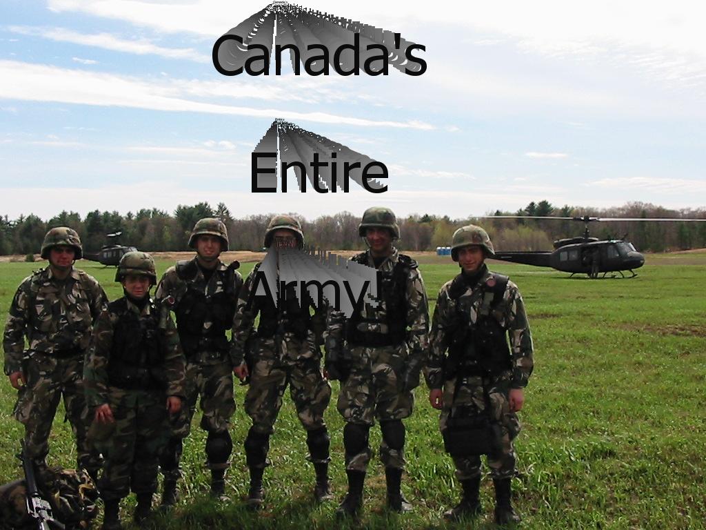 canadasentirearmy