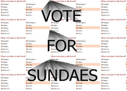Vote for Sundaes