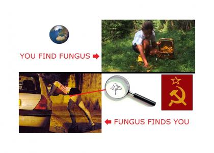 In Soviet Russia, fungus finds you!
