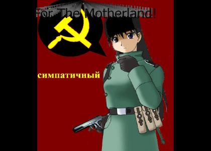 Azumanga Army- Soviet Sakaki