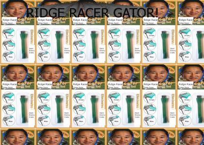 Ridge Racer Gator! Attacks Disposable Giant Enemy Crabs For Massive Damage