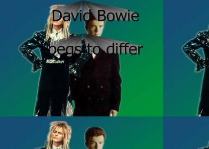 David Bowie Disagrees