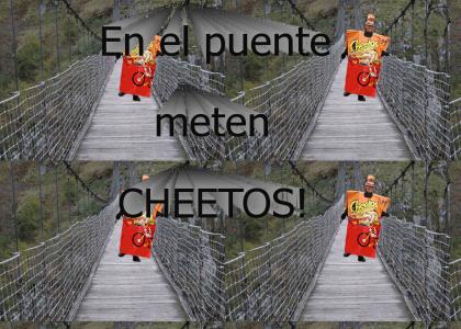 En el puente meten cheetos