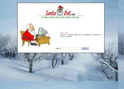 Santa doesn't understand the internets