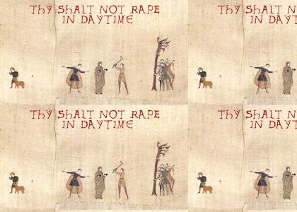 Medieval daytime rape