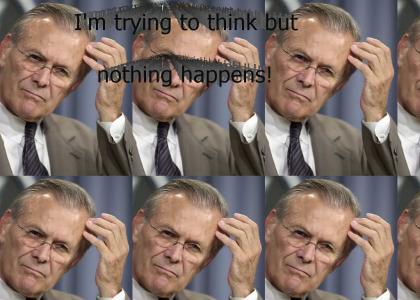 Rumsfeld Is Confused