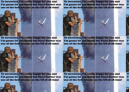 Kanye interrupts 9/11