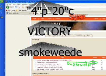 "4"p"20"c VICTORY! My Asiacoptercopter site got "420smokeweede" views