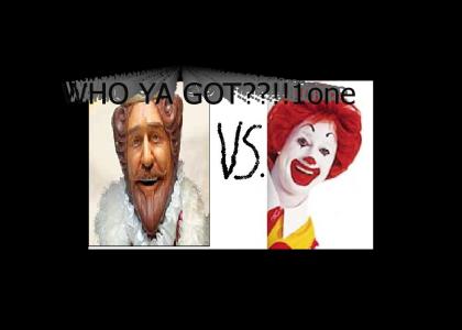 King vs. Ronald