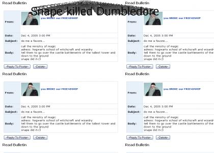 Dumbledore Myspace Suicide