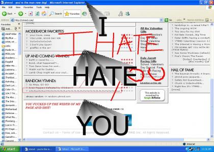 I HATE YOU LOLLER!!