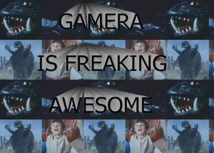 BEHOLD THE AWESOME THAT IS GAMERA