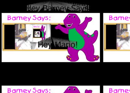 Barney Says Mario and Luigi meets Barney Says Mario and Luigi Meets Barney Says Mario and Luigi Meets