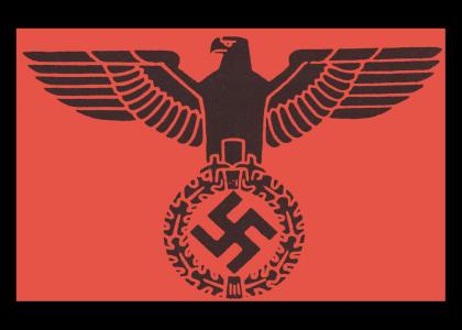 OMG, not so secret nazi banner