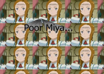 Miya doesn't change facial expressions
