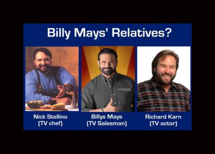 Billy Mays' Relatives?