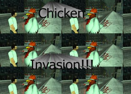 Chicken invasion