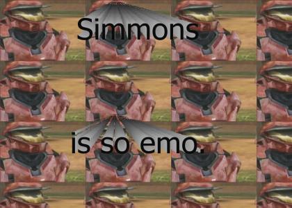 Grif says Simmons is Emo...