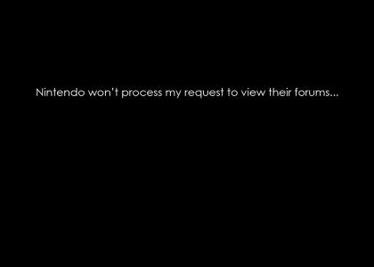 Nintendo: Your Request is Being Processed